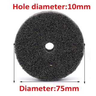 1 Máy Tính Đá Mài 75 Mm Len Vải Đĩa Tròn Dụng Cụ Mài Mòn Cho Máy Mài, Dụng Cụ Xoay