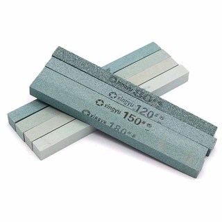 1 Máy Tính Xanh Silicon Carbide Thanh Cát Mài Mòn Cho Gốm Ngọc Kim Loại Dao Mài Dụng Cụ Silicon Dầu Đá Mài Khối 80-1200 #