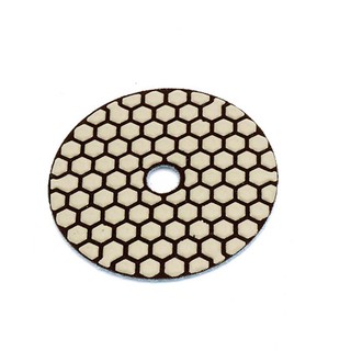 Miếng đánh bóng khô 3 / 4 Inch 80 / 100mm Miếng đánh bóng kim cương cho đĩa chà nhám gạch đá Granite 50-1500 Grit