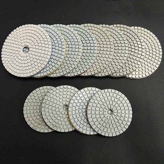 Tấm đánh bóng kim cương 80mm / 100mm Tấm đánh bóng ướt Đĩa mài mòn để chà nhám Đá cẩm thạch Gạch Granite Dụng cụ mài kính 50-6000Grit