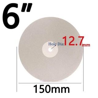 6 Inch Kim Cương Phủ Bánh Xe Lapidary Đánh Bóng Đĩa Mài Cho Trang Sức Ngọc Pha Lê Thủy Tinh Đánh Bóng Mài Mòn 80 ~ 3000 Grit