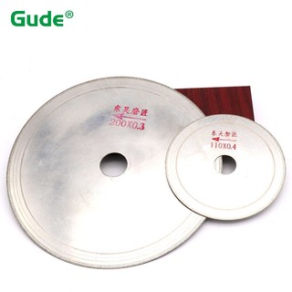 Lưỡi cưa kim cương siêu mỏng Lưỡi cưa răng vát Lưỡi cưa đĩa mài Dụng cụ trang sức Đường kính ngoài 60 ~ 200mm Độ dày 0,2 0,3 0,4 0,5mm