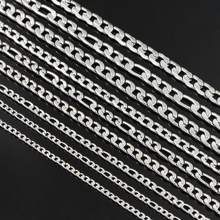 18K Vàng Thép Không Gỉ NK 1: 1 / 3: 1 Cuba Dây Xích Trang Sức Làm Chất Liệu DIY Vòng Tay Vòng Cổ Rolo Dây Xích