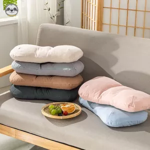 Gối Tựa Lưng Văn Phòng Phong Cách Muji Nhật Bản, Cao Su Lanh Cotton, Hỗ Trợ Thắt Lưng, Cho Trẻ Em/Xe Hơi