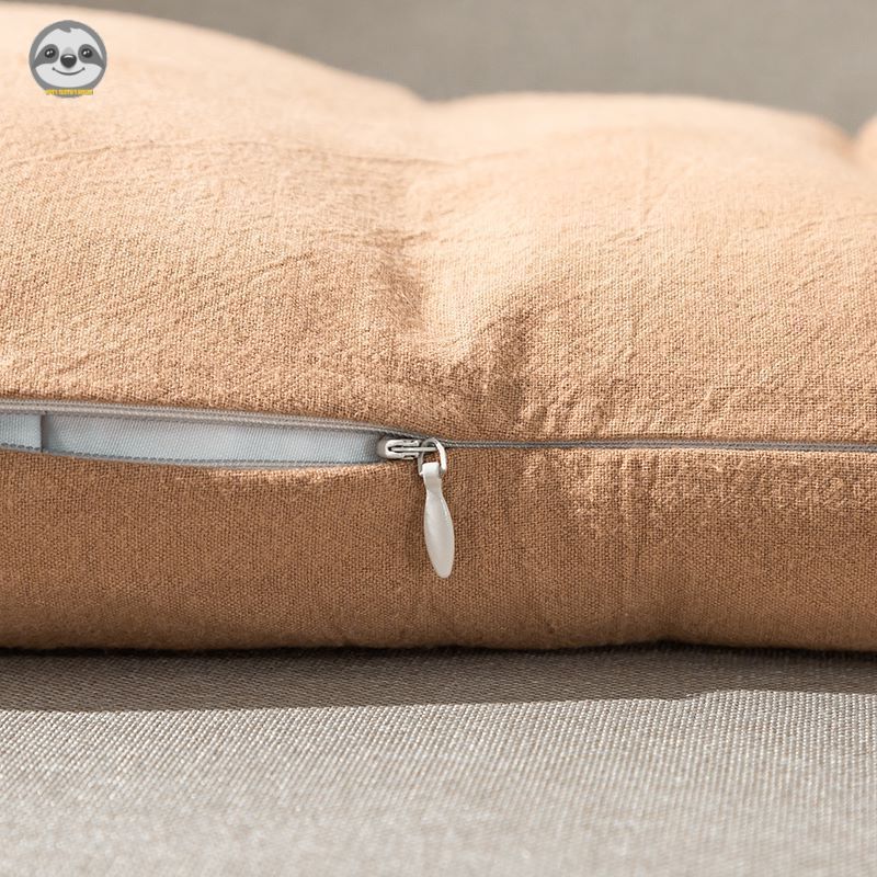 Gối Tựa Lưng Văn Phòng Phong Cách Muji Nhật Bản, Cao Su Lanh Cotton, Hỗ Trợ Thắt Lưng, Cho Trẻ Em/Xe Hơi