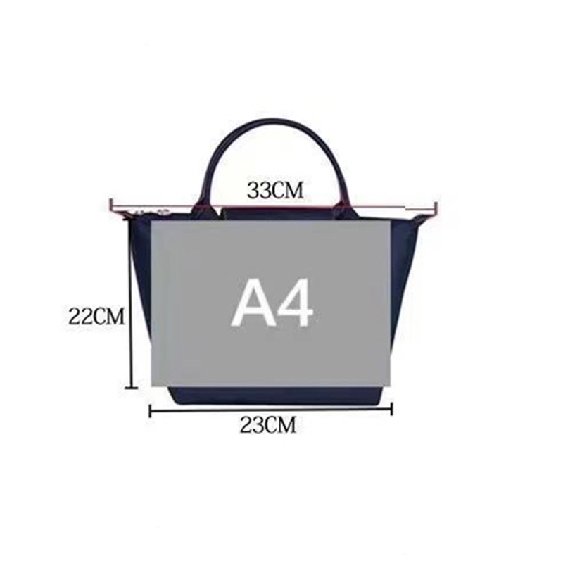 Túi Xách Nylon Tay Cầm Ngắn Gấp Gọn Kỷ Niệm 70 Năm  Cho Nữ
