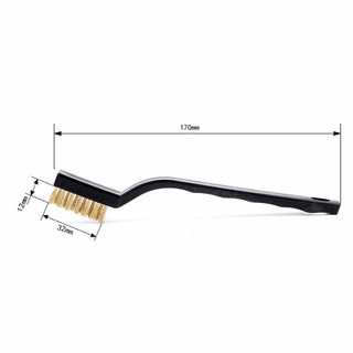 3 Chiếc Bàn Chải Đánh Răng Công Nghiệp Mini Đồng Dây Thép Không Gỉ Bàn Chải Dây Bụi Bẩn Cứng Làm Sạch Bàn Chải Đánh Răng Bạc / Vàng / nylon Bàn Chải Đánh Răng