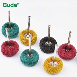 10 Chiếc Mini Khoan Bàn Chải Mài Mòn Sợi Nylon Đánh Bóng Bánh Xe Với 2.35 Mm / 3 Mm Shank Cho Dremel Dụng Cụ Xoay Phụ Kiện