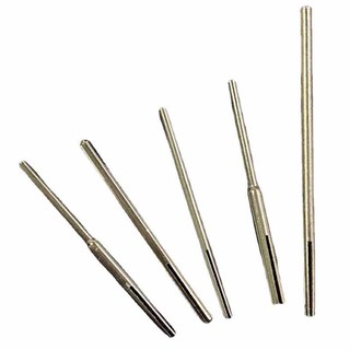 2 / 5 / 10 / 20 Cái Bộ kẹp giấy nhám xẻ tà 2,35 / 3mm Chân côn & mài mòn thẳng Kẹp giữ cho dụng cụ quay Máy mài điện
