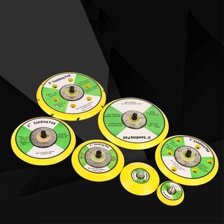 Dụng cụ mài mòn 1-5 Inch M5 / M6 / M8 Tấm chà nhám Tấm đánh bóng Đĩa chà nhám bằng khí nén Tấm hút tự dính Đĩa dính