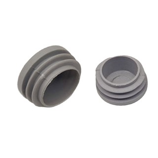 Nắp nhựa tròn màu xám bịt ống/ghế chân 16-76mm, bộ 2/5/10/20/30 cái