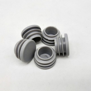 Nắp nhựa tròn màu xám bịt ống/ghế chân 16-76mm, bộ 2/5/10/20/30 cái