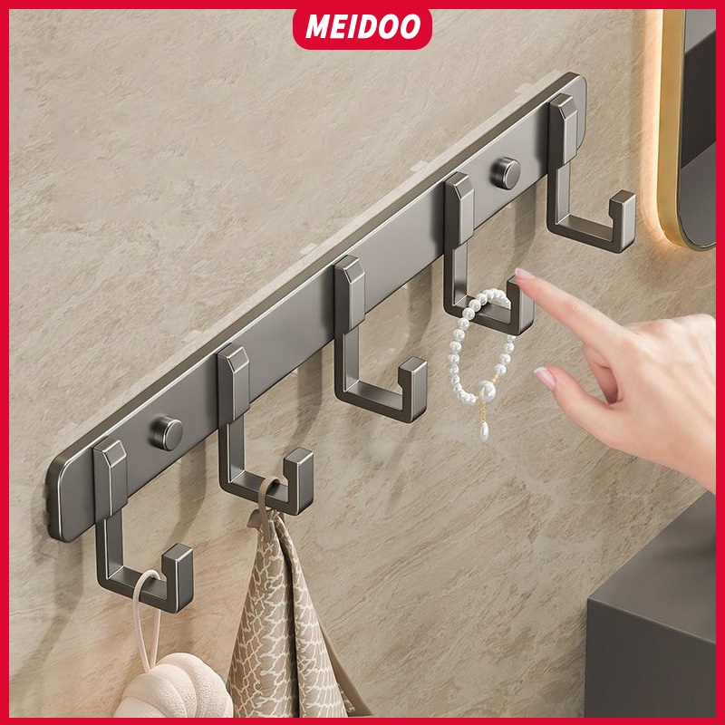 Ảnh Meidoo Móc Treo Đồ Dùng Nhà Tắm Không Cần Khoan Lỗ Dễ Lắp Đặt Tiện Dụng 1