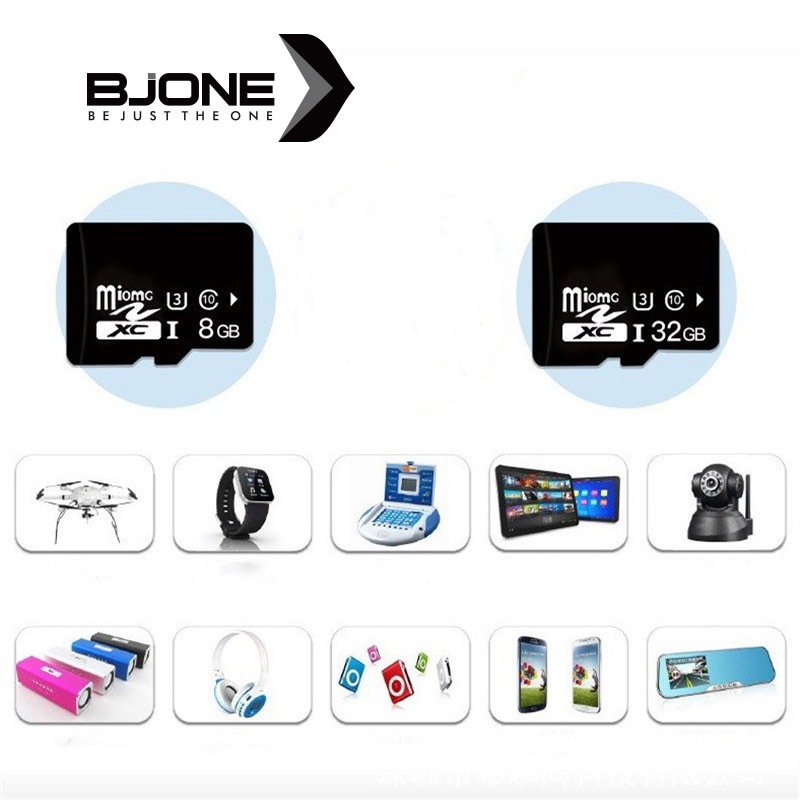 Bjone 8GB 32GB Thẻ Micro TF Thẻ SD Thẻ nhớ flash tốc độ cao cho máy ảnh ...