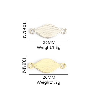 Set 10 Mặt Vòng cổ / Lắc Chân Hình Mắt Quỷ Đính Đá Phong Cách Âu Mỹ Độc Đáo DIY