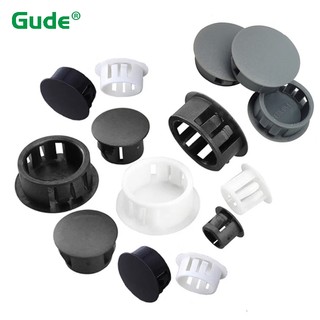 20 Chiếc Nylon Chụp Trên Nhựa Cắm Lỗ Nắp Cáp Treo Tường Bàn Cắm Đồ Nội Thất Lỗ Hồ Sơ Tròn Vỏ Ống Trắng / Đen / Xám