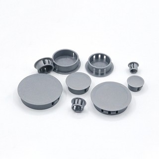 20 Chiếc Nylon Chụp Trên Nhựa Cắm Lỗ Nắp Cáp Treo Tường Bàn Cắm Đồ Nội Thất Lỗ Hồ Sơ Tròn Vỏ Ống Trắng / Đen / Xám