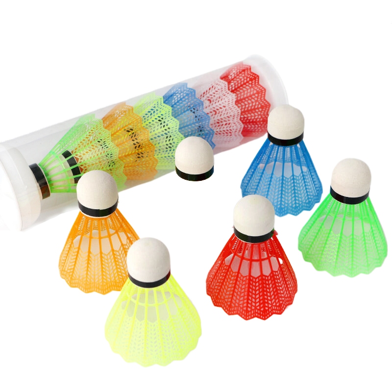 Set 12 Quả Cầu Lông Bằng Nhựa Nhiều Màu Sắc
