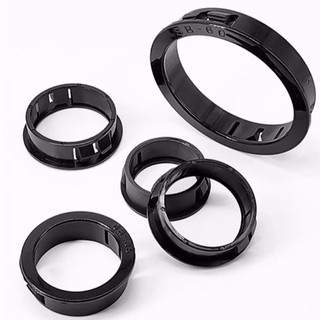Nhựa Đen Grommet Gioăng Tròn Dây Rỗng Cáp Bảo Vệ Ống Hút Lỗ Cắm Vòng Chữ O Miếng Đệm Kín 8mm-60mm