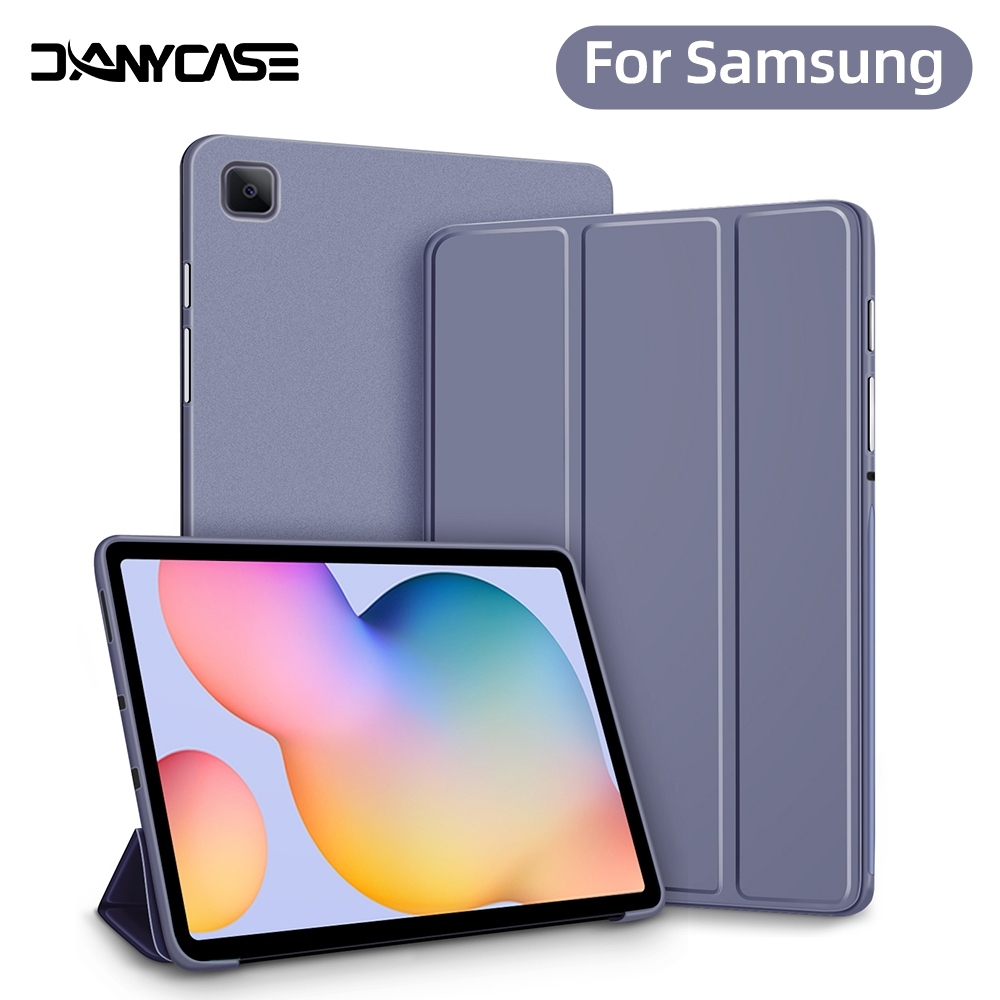 Ốp Lật Cho Samsung Galaxy Tab S11 A9 8.7 S10 FE 10.9 S10 Lite 10.9 A11 Plus S6 Lite 10.4 Inch A9 Plus S9 FE S8 S7 11 Inch A8 A7 Lite Vỏ Máy Tính Bảng