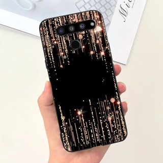 Ốp Điện Thoại Silicon TPU Mềm Đen Hình Bướm Phi Hành Gia Cho LG V50 ThinQ 5G LGV50 ThinQ 5G LM-V500EM