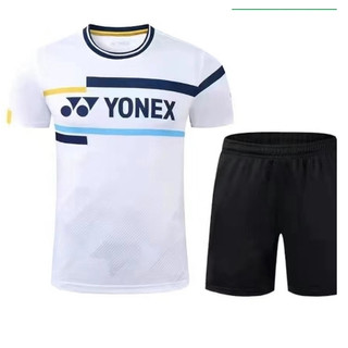 Áo Thun Bóng Đá Tay Ngắn Yonex Mùa Hè 2023 Khô Nhanh Thoáng Khí Cho Nam Và Nữ