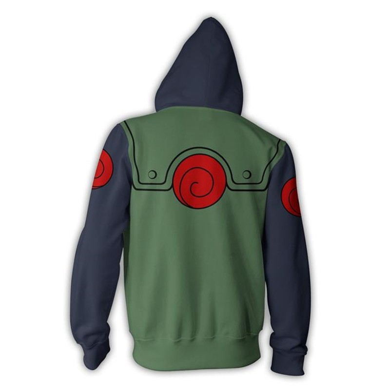 Áo Khoác Hoodie In Hình Naruto 3D