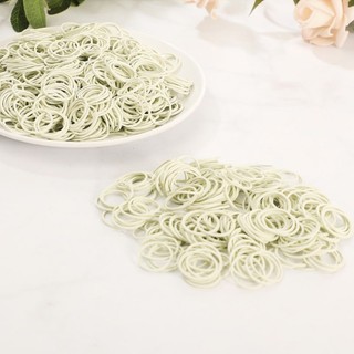 Chất Lượng Cao 200 Chiếc 15mm-50mm Màu Trắng Dây Cao Su Đàn Hồi Mạnh Văn Phòng Phẩm Trường Văn Phòng Nhà Cung Cấp Cao Su Dây Buộc