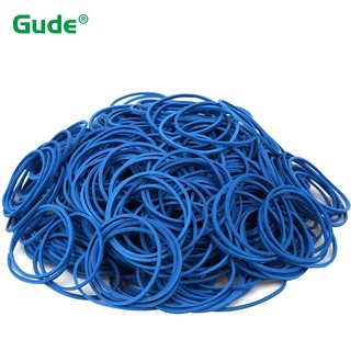 100 Chiếc Cao Su Màu Xanh Đàn Hồi Cao Cấp Màu Xanh Băng Cao Su Co Giãn Chắc Chắn Tự Nhiên Nhẫn Tròn Đường Kính 38mm Chiều Rộng 1.5mm