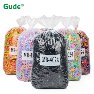 500 Chiếc Nhiều Màu Sắc Dùng Một Lần Cao Su Dây Buộc Tóc Băng Đô Trẻ Em Đuôi Ngựa Giá Đỡ Dây Trẻ Em Phụ Kiện Tóc