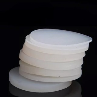1 Miếng Đệm Silicon Chắc Chắn Tròn Chống Sốc Chống Trượt Tấm Lót Phẳng Độ Dày 6 / 8 / 10 Mm Đường Kính 20mm ~ 100mm