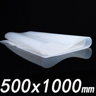 500x500mm-500x1000mm Tấm Cao Su Silicon Trong Suốt Chịu Nhiệt Độ Cao Cấp Thực Phẩm Silica Gel Tấm Độ Dày 0.5-5mm