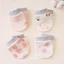 5 Đôi Găng Tay Găng Tay Bé Gái Cotton Ngăn Ngừa Trầy Xước Mặt Sơ Sinh Mềm Mại Thoải Mái 0-3 Tháng