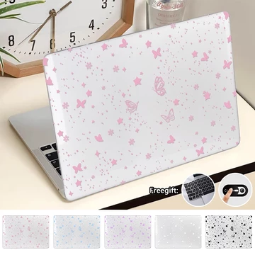 Ốp In Hình Bướm Thẩm Mỹ Cho 2026 Macbook Neo A3404 Pro14 M5 A3434 Air15 M5 A4348 Air13.6 M5 M4 M3 M2 Pro13 M1 M2 A2338 2020 Air M1 A2337 Retina13 Pro15 "16" A2141 A1990