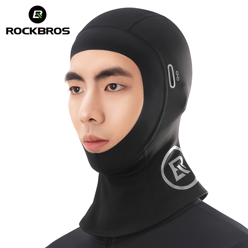 ROCKBROS Mặt nạ đi xe đạp thoáng khí nhiệt chống gió Thiết kế chống trượt Cổng kính mắt cho xe đạp xe máy (Unisex)​