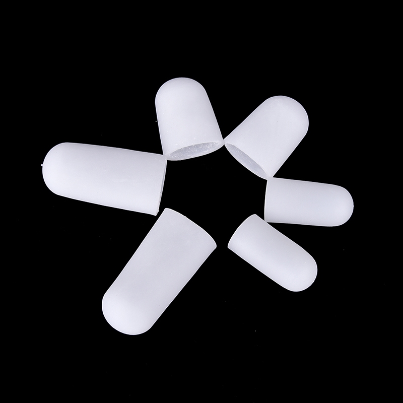 2 Chiếc Silicon Gel Ống Băng Bảo Vệ Ngón Chân, Giảm Đau, Chăm Sóc Bàn Chân