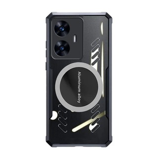 Ốp Lưng Cho OPPO Realme C55 c65 Tản Nhiệt Graphene Từ Tính Vỏ Điện Thoại Mỏng Không Dây Cho Realme C67 C55 C51 C53 C35 C33 Gamer Loại Bỏ Quạt Làm Mát