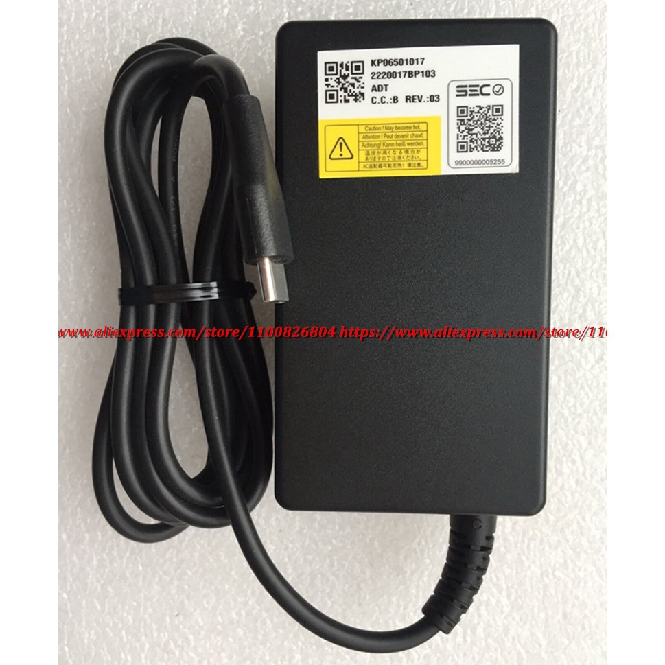 Delta AC Adapter ADP-65KE B Type-C 65W 20V 3.25A Sạc Cho MSI Summit E13 Flip Evo A11MT-253US 13.4 "Máy Tính Xách Tay 2 Trong 1 ADP-65SD B