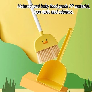 Bộ chổi và khăn lau bụi Mini dễ thương dành cho trẻ em, chổi để bàn, chổi di động và khăn lau bụi cho trẻ mới biết đi, đồ chơi làm sạch trẻ em, đồ dùng lau sàn học sinh, cho trẻ em đi học tại nhà