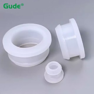 1 / 2 / 5 / 10 Cái Cao Su Silicon Trong Suốt Snap-on Grommet Lỗ Cắm Mũ Cuối Dây Tròn Cáp Bảo Vệ Bush 4.5mm / 5mm / 5.5mm-30mm