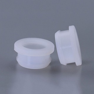 1 / 2 / 5 / 10 Cái Cao Su Silicon Trong Suốt Snap-on Grommet Lỗ Cắm Mũ Cuối Dây Tròn Cáp Bảo Vệ Bush 4.5mm / 5mm / 5.5mm-30mm