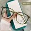 【COD 】Mắt Kính chống bức xạ -1.00° ~ - 4.00° độ dànhGọng Tròn Lớn Chống Ánh Sáng Xanh Thời Trang Cho Nữ JS1801