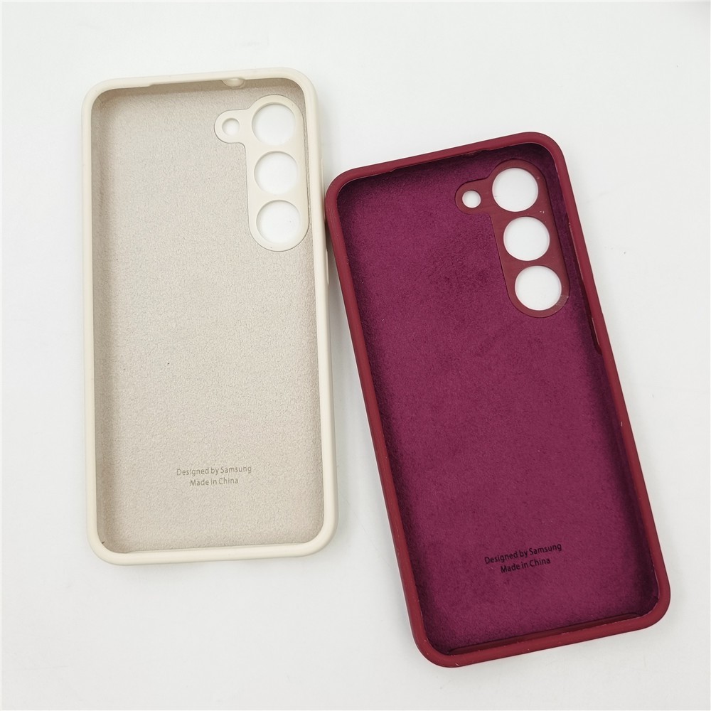 Sang Trọng Mới Chính Hãng Samsung Galaxy S23 S23Plus S23 + 5G Ốp điện thoại Silicon Lỏng Mượt Mềm Cảm Ứng Mặt Sau Bảo Vệ Vỏ Chống Sốc + Hộp
