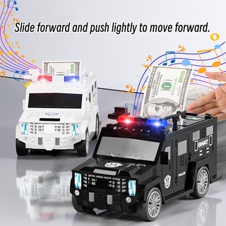 Tiết kiệm ô tô Ngân hàng Âm nhạc nhẹ đa chức năng Tiết kiệm tự động Hộp mật khẩu Trẻ em Trí thông minh tài chính Khai sáng Bé trai Quà tặng sinh nhật và năm mới