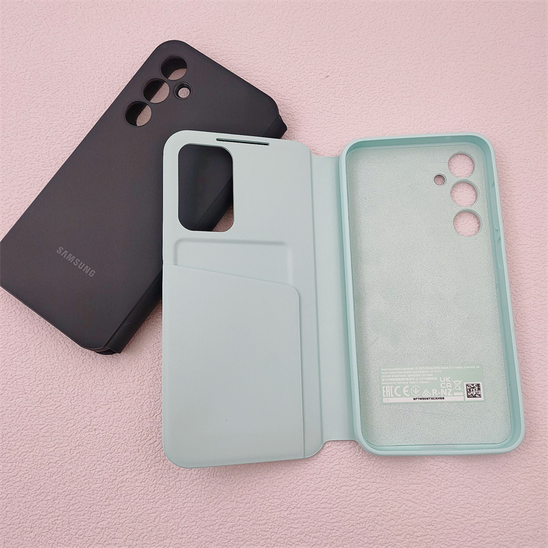 Ốp lưng ví thông minh Samsung Galaxy S23FE 5G mới S23 FE EF-ZS711 Vỏ & Hộp bảo vệ da lật chất lượng cao thông minh