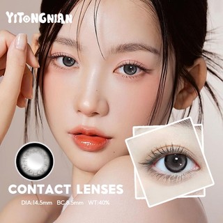 Yi TONG NIAN Trang điểm mắt đầy màu sắc, Ống kính tiếp xúc 14.0-14.5mm Kính mỹ phẩm đường kính lớn, Hộp ống kính miễn phí