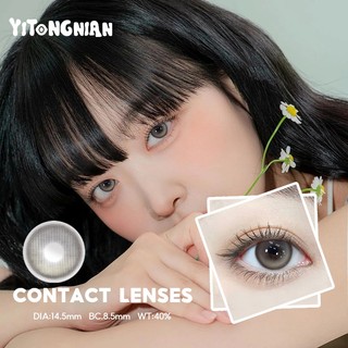 Yi TONG NIAN Trang điểm mắt đầy màu sắc, Ống kính tiếp xúc 14.0-14.5mm Kính mỹ phẩm đường kính lớn, Hộp ống kính miễn phí
