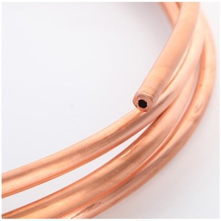 Cuộn dây ống đồng mềm 1 mét OD 2 / 3 / 4 / 5 / 6 / 8 / 9.52mm 99,9% T2 Dây đồng nguyên chất Điều hòa không khí Làm mát thủ công DIY