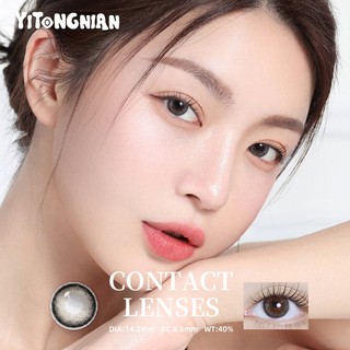 Ống kính tiếp xúc màu YI TONG NIAN có đường kính 14.0-14.5mm. Ống kính tiếp xúc 2 miếng / 1 hộp phù hợp