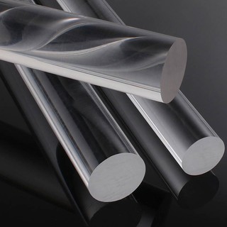 1-5 Chiếc Acrylic Trong Suốt Plexiglass Thanh Tròn PMMA DIY Trang Trí Phụ Kiện DIY Giá Đỡ Trang Sức Tùy Chỉnh Dụng Cụ Chụp Ảnh